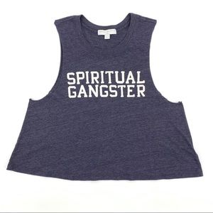 Spiritual Gangster Crop Tank Top